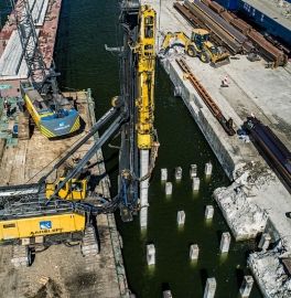 The ferry terminal in świnoujście - dynamic and static testing of the bearing capacity of piles